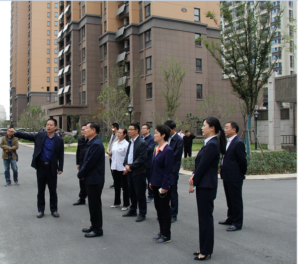 住房和城鄉(xiāng)建設部副部長倪虹一行到徽鹽地產(chǎn)六安項目參觀調(diào)研