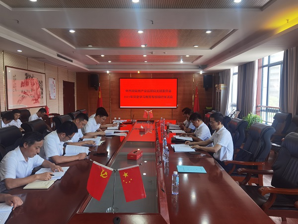 高廣飛督導(dǎo)徽鹽地產(chǎn)集團(tuán)定遠(yuǎn)項目黨支部組織生活會