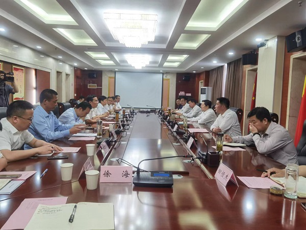 王思軍拜訪靈璧縣委縣政府主要領(lǐng)導(dǎo)