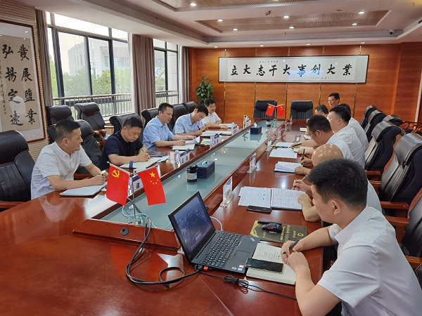 繆磊赴徽鹽地產(chǎn)集團(tuán)定遠(yuǎn)項目公司調(diào)研