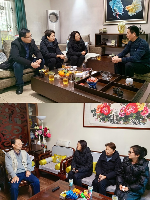 地產集團等三家公司開展春節(jié)前走訪慰問活動